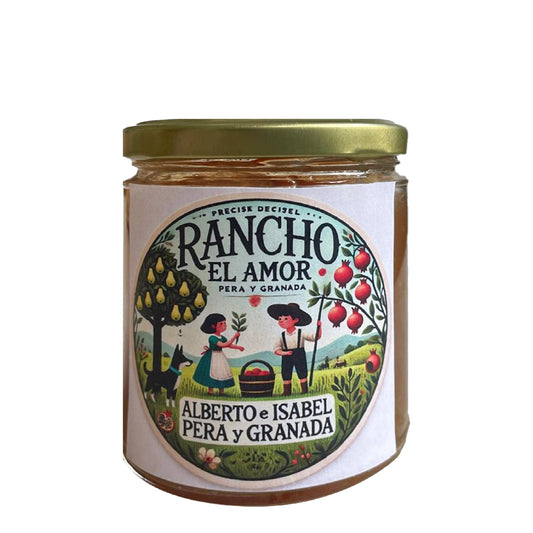 Mermelada Rancho El Amor : Pera & Granada 225gr